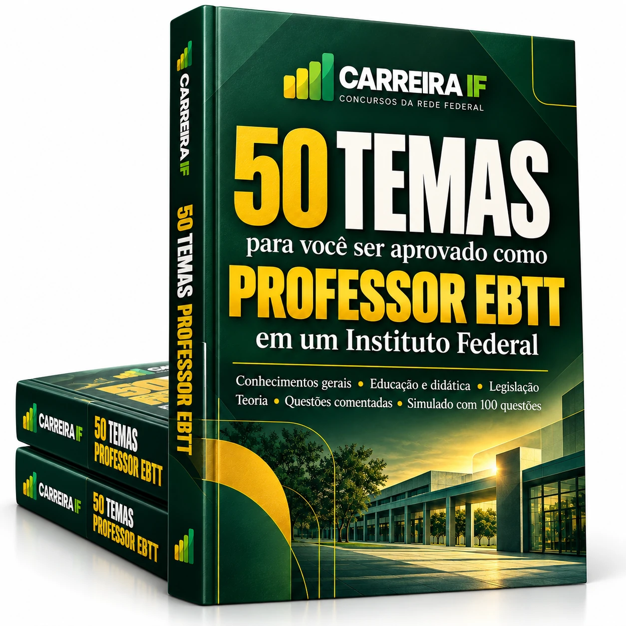Composição original dos livros 50 Temas Professor EBTT